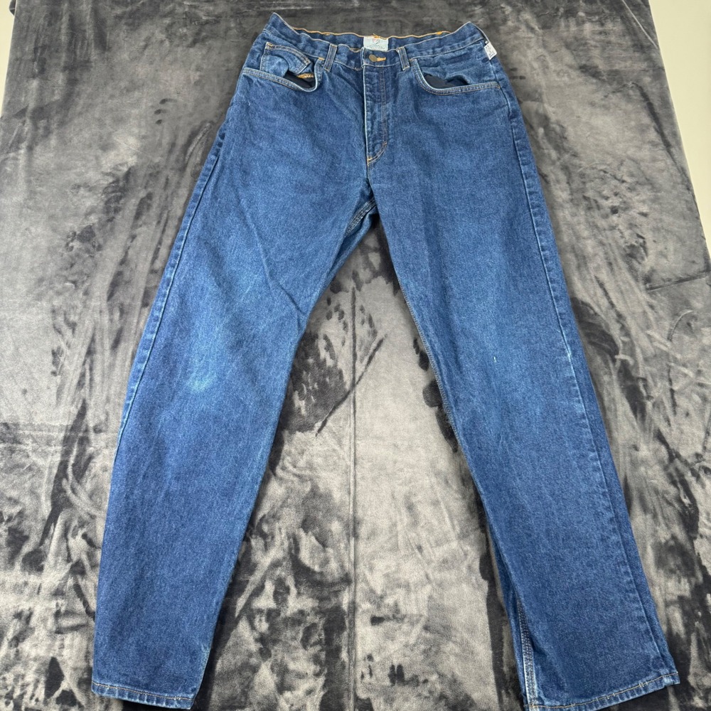 Tyndale Jeans Mens 32x29 Blue Flame Resistant FR Straight Leg Denim Workwear
